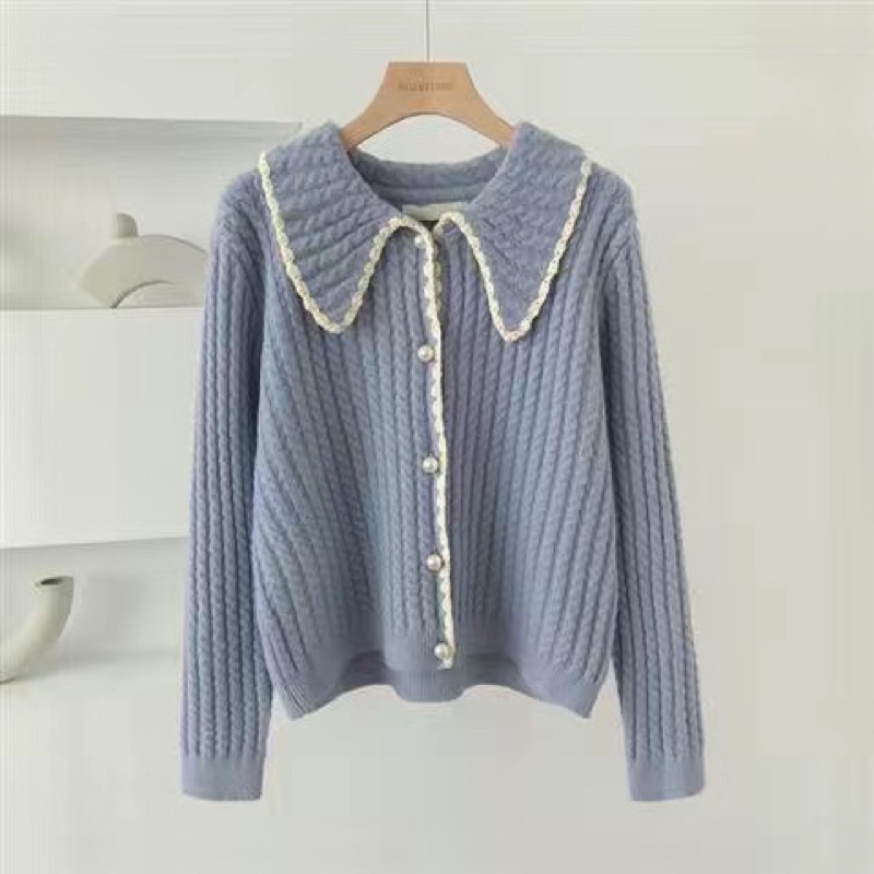 Áo len tiểu thư màu vintage siêu xinh