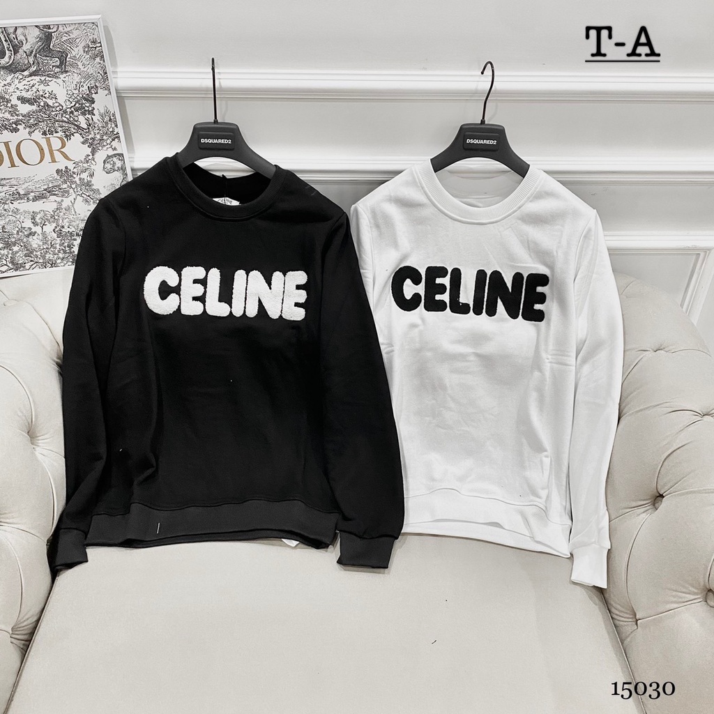 Áo Phông CELIN Unisex Cực Chất - Áo Thun Dài Tay Unisex Siêu Hot