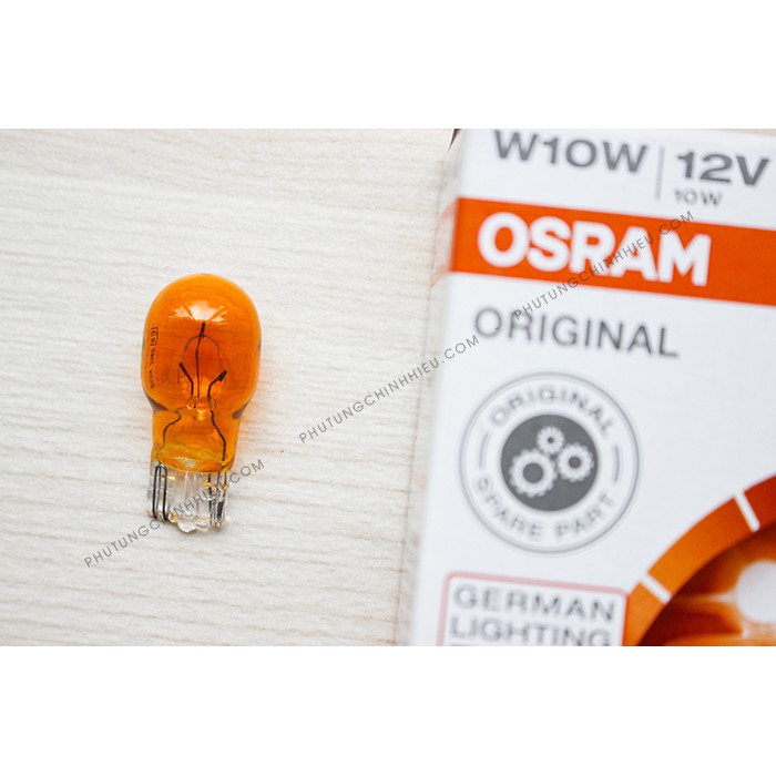 Bóng đèn xi nhan Dream, Wave, Sirius, Viva OSRAM T13 (VÀNG)