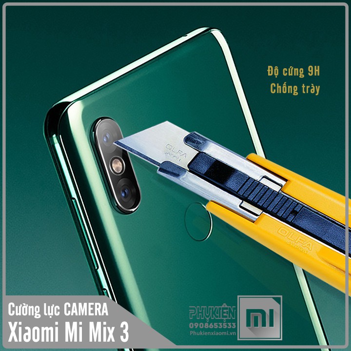 Kính cường lực Camera Xiaomi Mi Mix 3