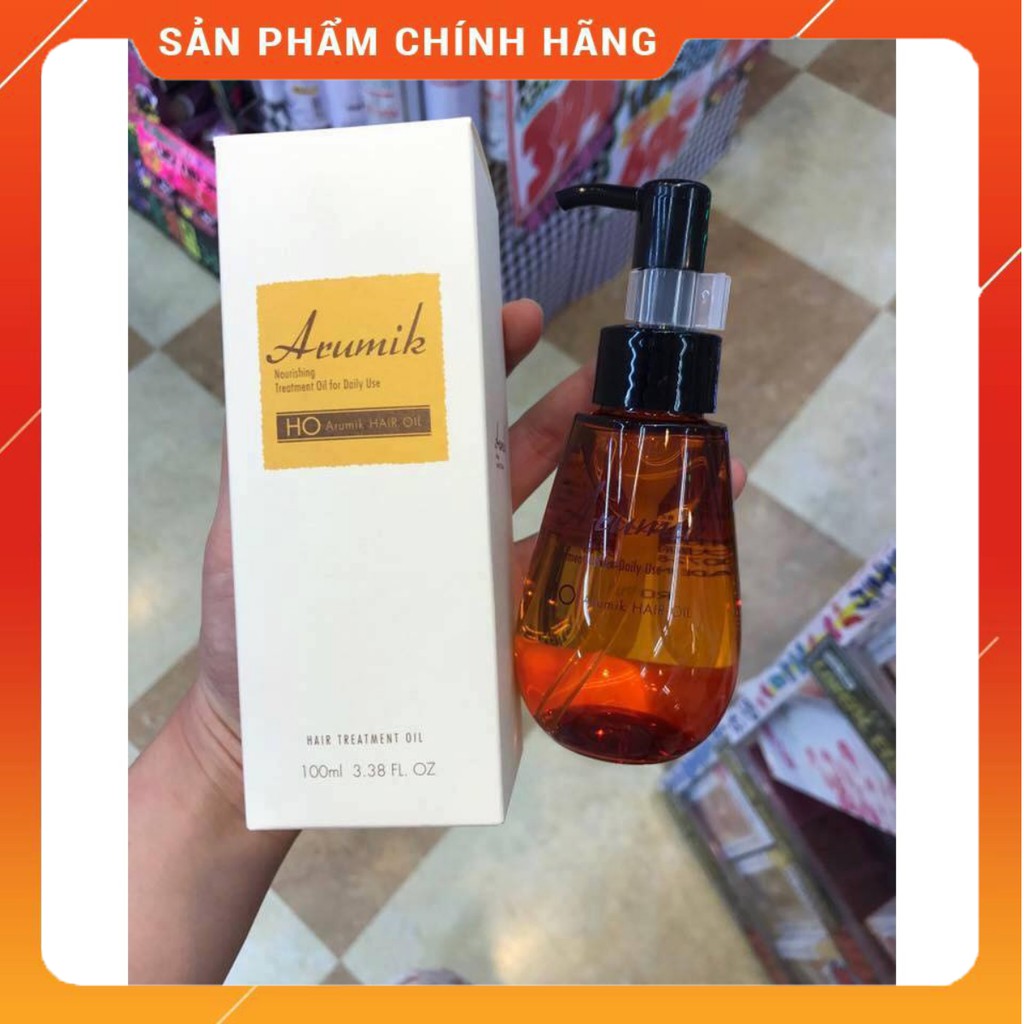 Dầu Dưỡng tóc Arumik 100ml Nhật Bản