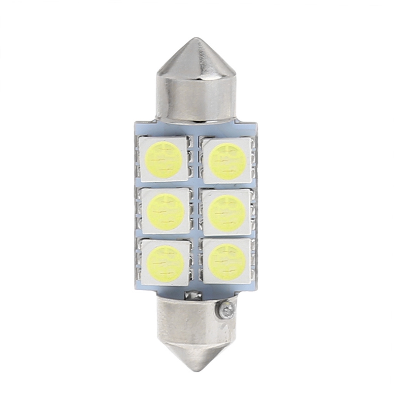 Đèn Led 36mm 6-led 5050 Smd Dc12V Cho Xe Hơi