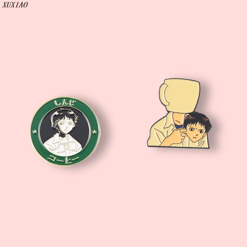 Huy Hiệu Cài Áo Họa Tiết Hoạt Hình Đáng Yêu