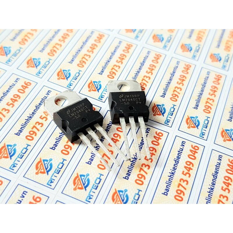 [Combo 3 chiếc] LM2940CT-5.0 LM2940-5.0 LM2940T-5.0 IC nguồn TO-220