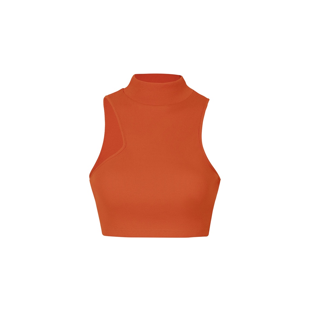 TATICHU - Áo Crop TANK TOP khoét ngực - Rib Knit Cut Out Tank Top