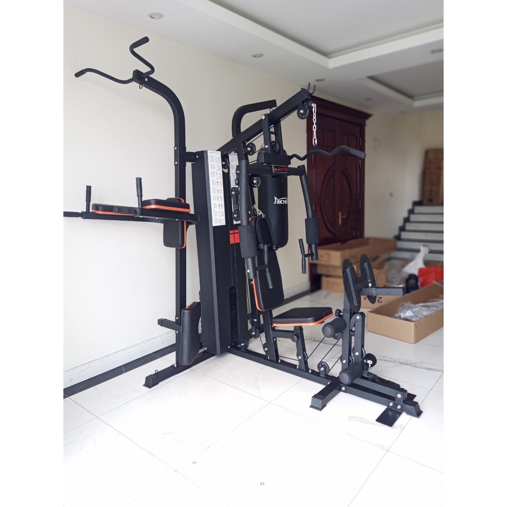 Giàn tạ đa năng BP-806 với hơn 30 biến thể bài tập tốt nhất tại Khởi Nguyên Sport