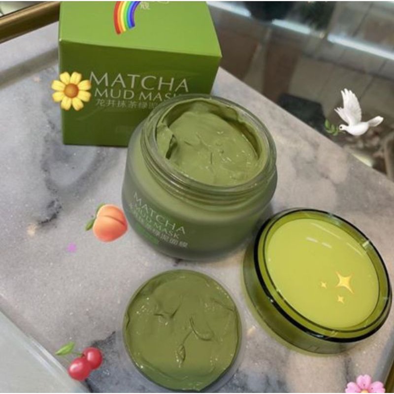 {Hàng mới về } Mặt nạ matcha Laikou trà xanh (có kèm cây cọ quét mặt nạ) ,giảm mụn ,tái tạo da