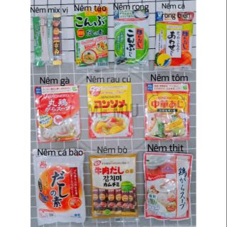 HẠT NÊM NHẬT CHO BÉ TỪ 8M