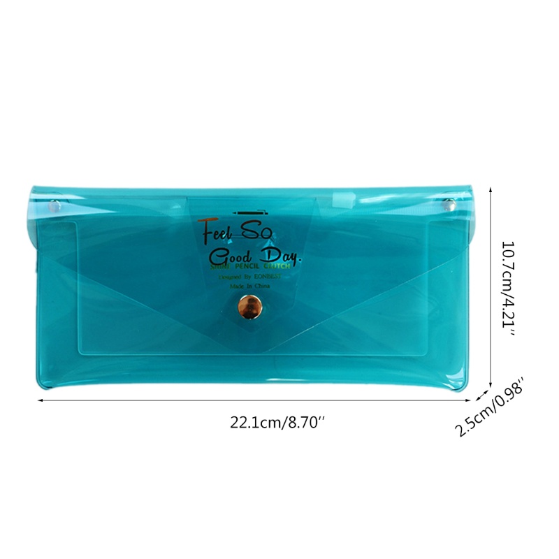 Túi Đựng Bút Bằng PVC Trong Suốt Sức Chứa Lớn Cho Bút Cảm Ứng
