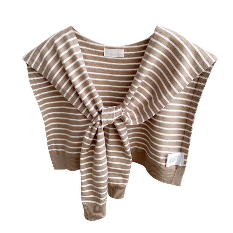 Khăn Choàng Vai Kẻ Sọc Trọng Lượng Nhẹ Thời Trang