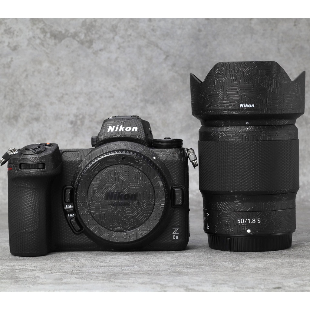 Skin 3M Cho Máy Ảnh NikonZ5/Z6/Z7/Z6II/ Z7II/ Z50 - Mẫu skin 3M vân nổi dán full máy