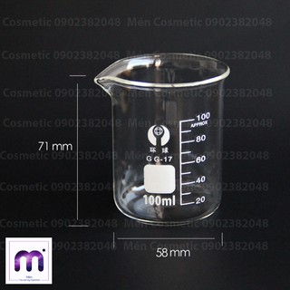 Cốc 50ml Thủy Tinh n