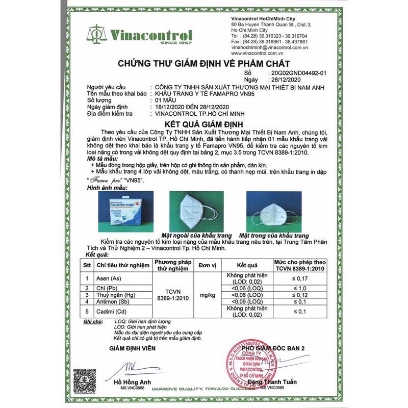 Khẩu Trang Y Tế Em Bé Nam Anh - Hộp 50 Cái