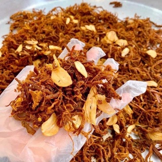 Khô heo cháy tỏi 500gr