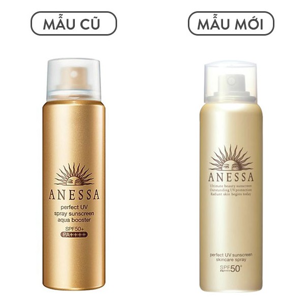 Xịt Chống Nắng Shiseido Anessa Perfect UV Spray Sunscreen Aqua Booster SPF 50+ PA++++ (60g)