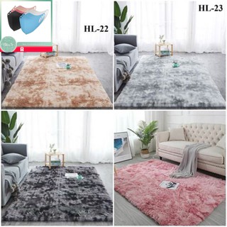 THẢM TRẢI SÀN LÔNG XÙ CAO CẤP- NHIỀU MÀU (KÈM QUÀ TẶNG SET 10 KHẨU TRANG SU)
