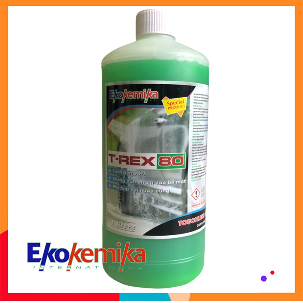 Nước rửa xe không chạm đặc biêt Trex 80 - 1L(chính hãng) TẶNG 1 KHĂN LAU ĐA NĂNG