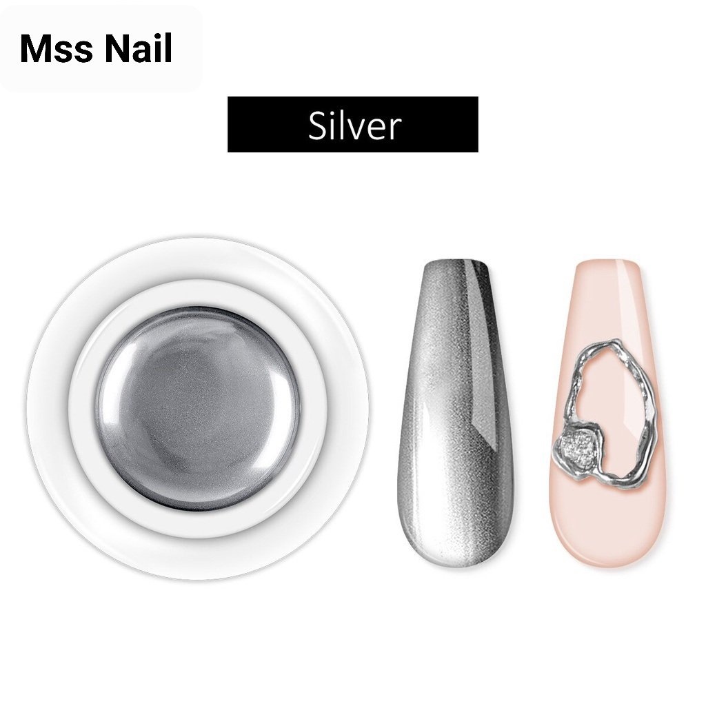 gel metan nail, nhũ siêu sáng, gel vẽ viền, tráng gương