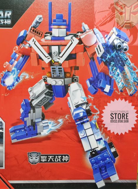 Lego MG-88001 Lắp Ráp Robot Optimus hoặc Xe Tải 2 in 1 ( 450 Mảnh )