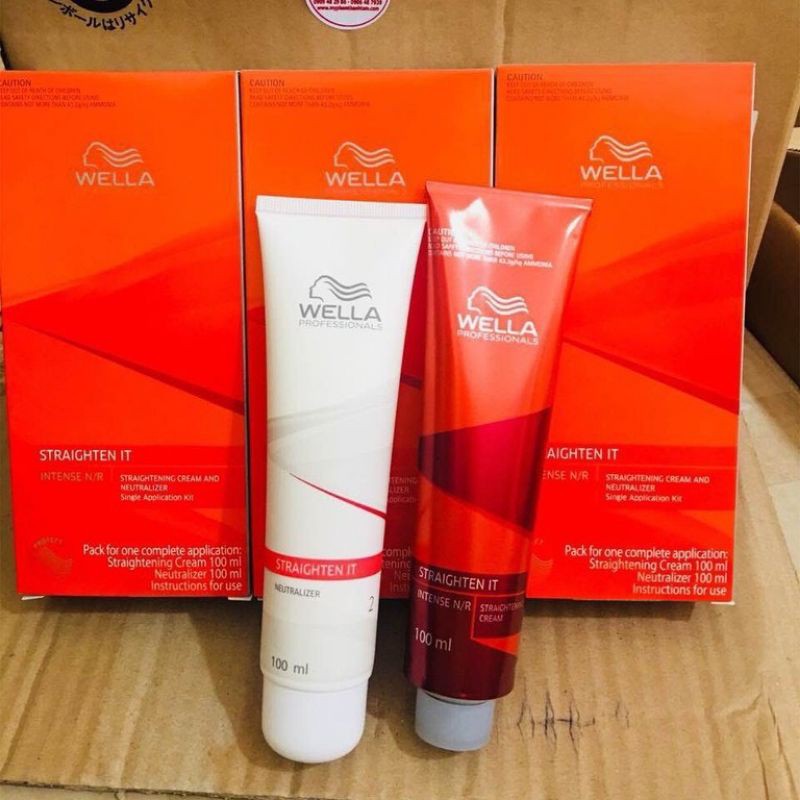 THUỐC DUỖI TÓC SUÔN MƯỢT WELLA DẠNG GEL 100MLx2