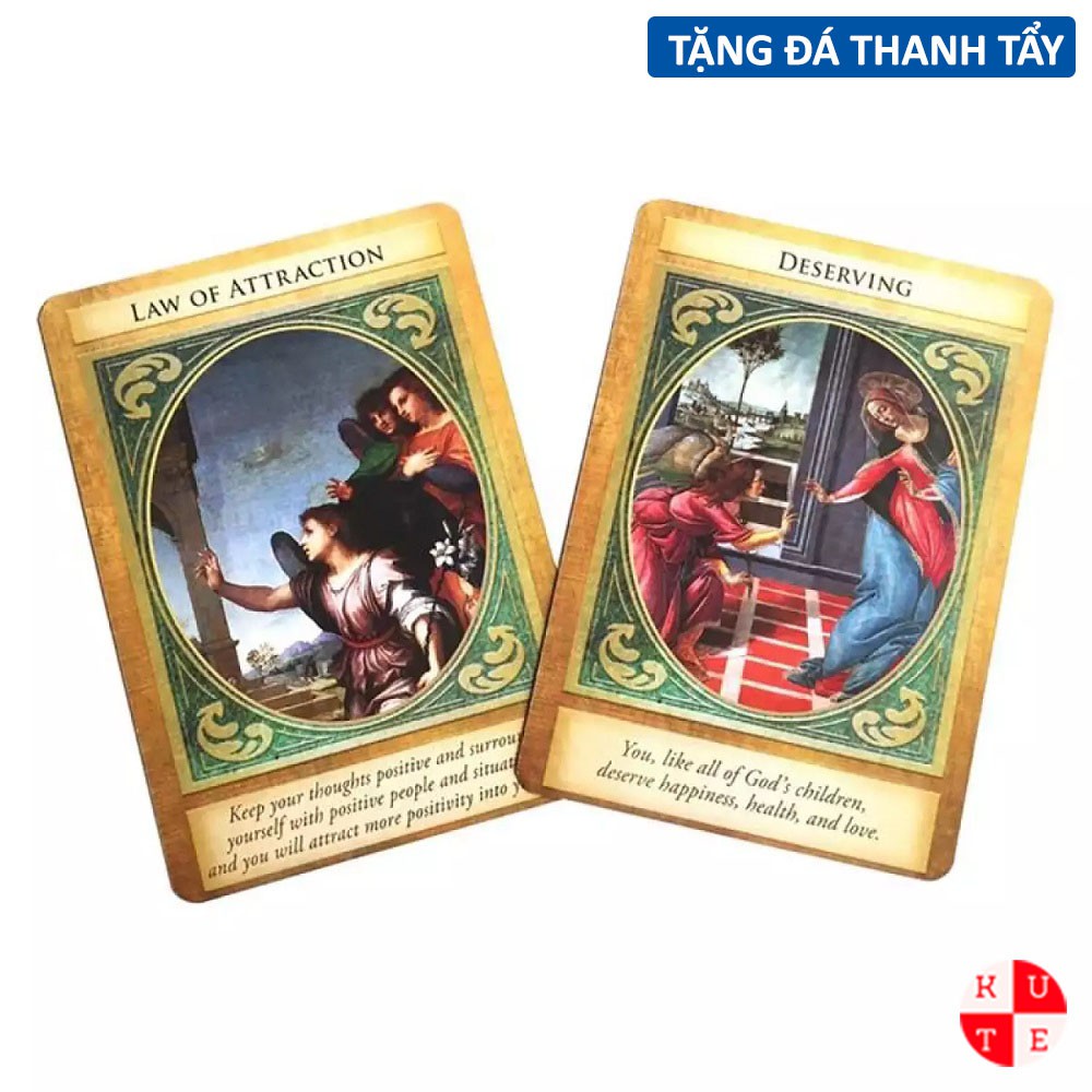 Bài Oracle Archangel Gabriel 78 Lá Bài Tặng Đá Thanh Tẩy