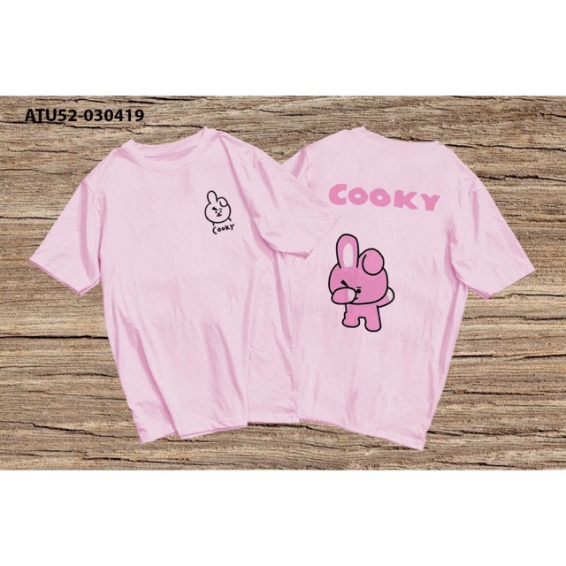 (Tặng ảnh BTS) Áo BTS JK COOKY 2 mặt.siêu đẹp