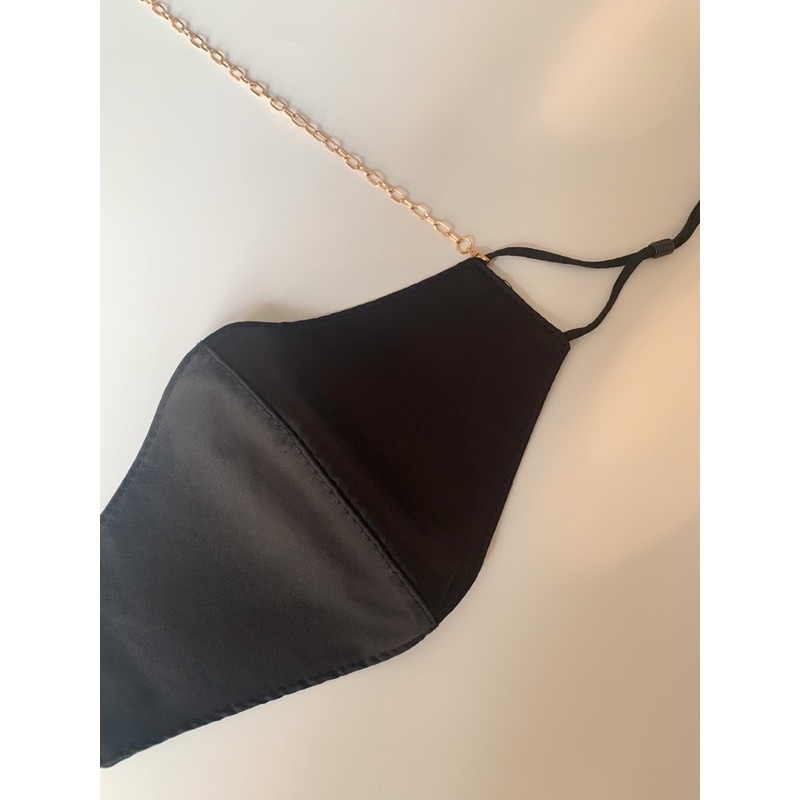 Khẩu trang thời trang vải lụa cao cấp 2 lớp thoáng mát (có 10 màu) | BigBuy360 - bigbuy360.vn