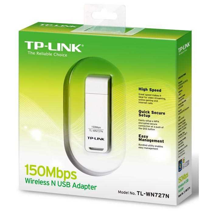 Usb Không Dây Tp-link 150mbps - Tl-wn727n