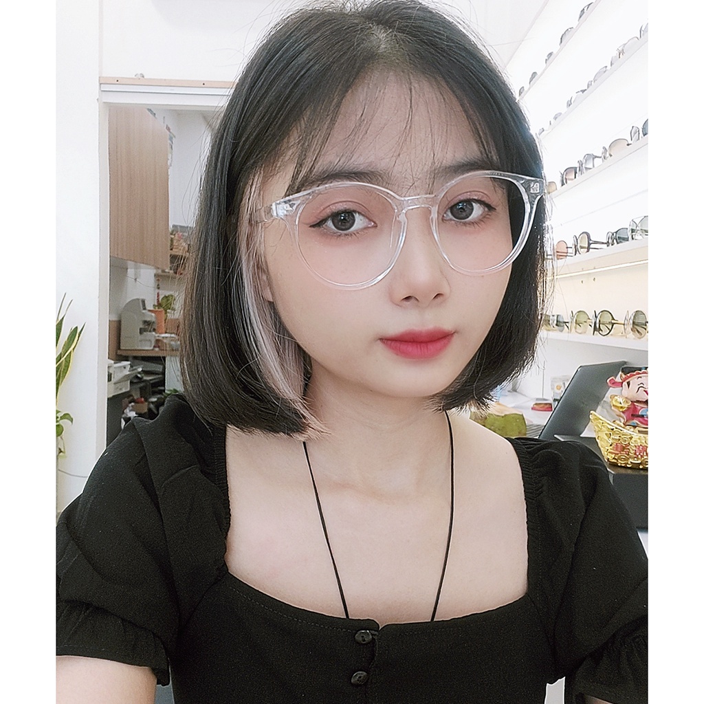 Gọng kính cận nam nữ Accede Sarifa 2378  chất liệu nhựa dẻo phụ kiện thời trang