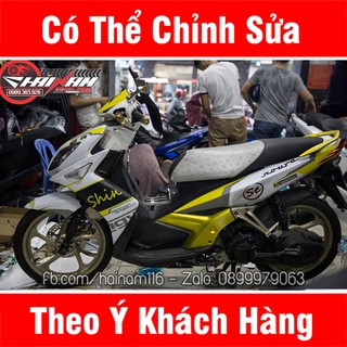 Tem Trùm Nouvo Trắng Vàng Semakin