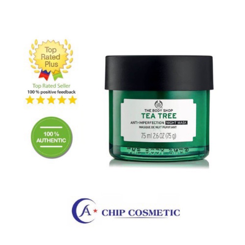 Mặt Nạ Ngủ Tea Tree Anti-Imperfection Night Mask The Body Shop 75ml