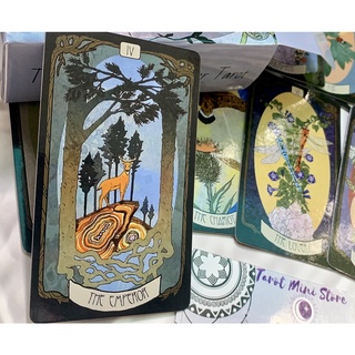 Bộ bài the forager's daughter tarot 78 lá, chất liệu giấy cao cấp