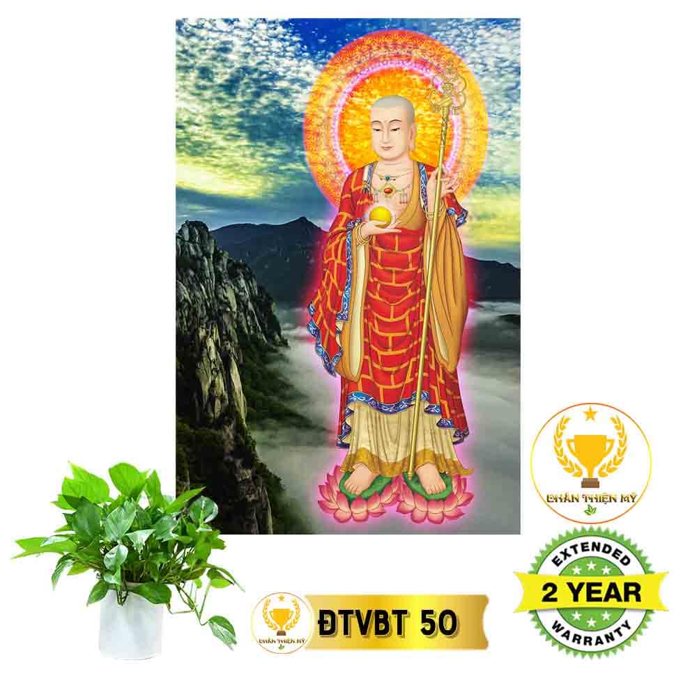 Tranh Địa Tạng Vương có khung_ĐTVK6