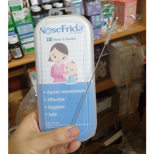 Hút mũi cho bé Nose frida (tặng kèm dây vệ sinh)