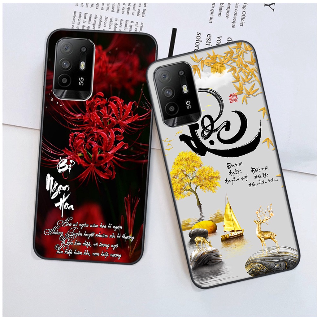 Ốp lưng Oppo A94 5G in hình chữ tài chữ lộc, Cha Mẹ, bình an SIÊU ĐẸP