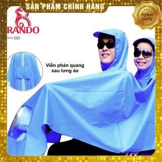 Áo mưa 2 đầu cao cấp chính hãng rando,, áo mưa, áo mưa bộ, áo mưa cánh dơi