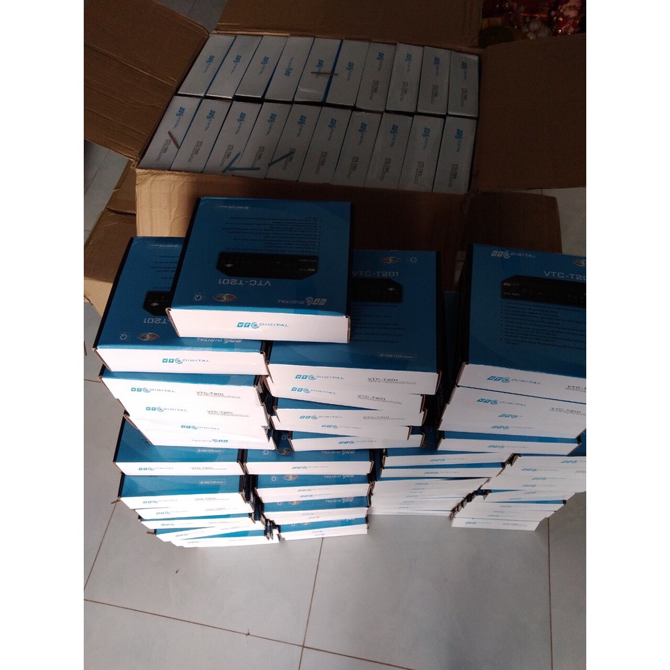 10 Đâu Thu Truyền Hình Mặt Đất DVBT 2 VTC T201 - Truyền Hình Miễn Phí Thuê Bao Tháng.
