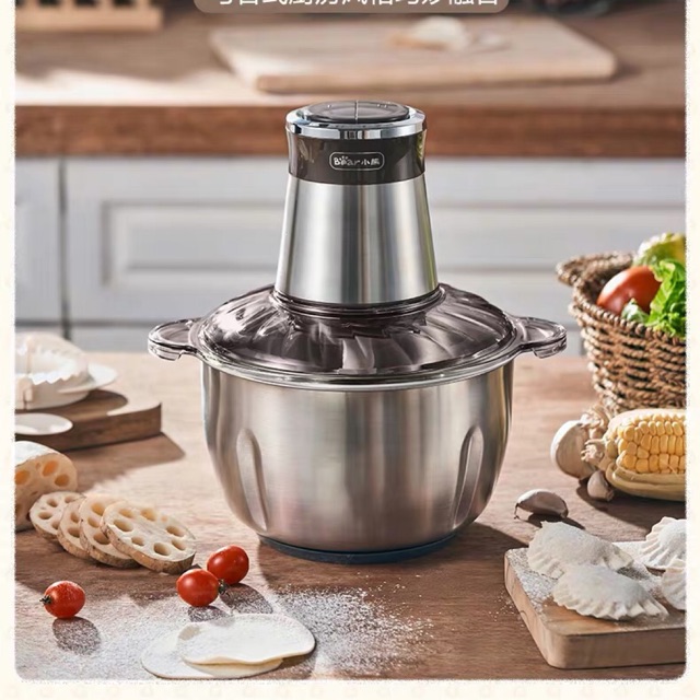 Máy Xay Thịt Bear Cối Inox 2,5L -350w