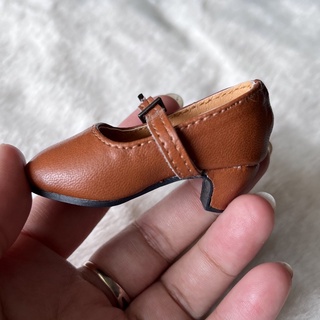 Giày búp bê bjd 1/4 gót nhọn cho chân 7cm