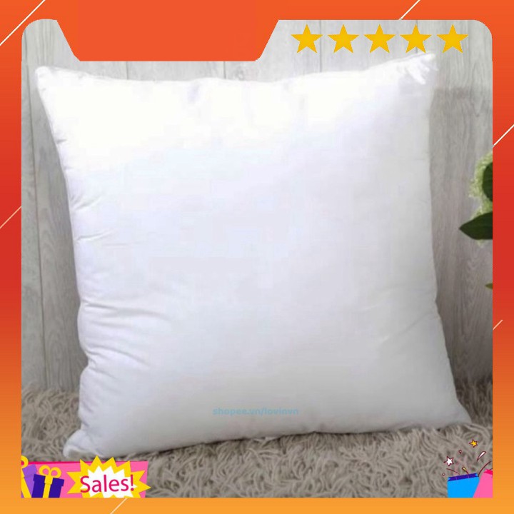 Ruột gối vuông tựa lưng, ruột gối trang trí 50x50cm Thương hiệu Lovin