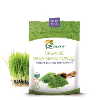 Bột cỏ lúa mì Ấn Độ Organic Wheatgrass Powder (Gói 100G)