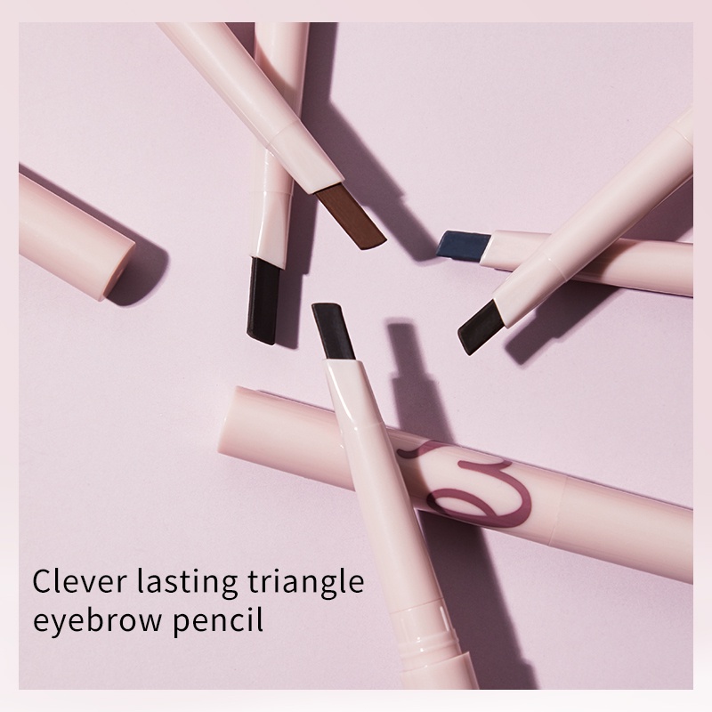 Chì kẻ mày PUDAIER hai đầu với ngòi tam giác xoay 30g tiện lợi