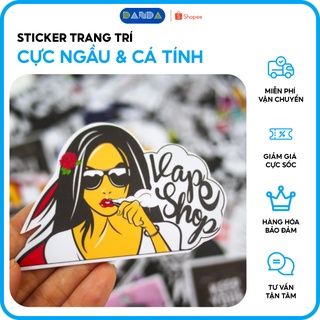 [LẺ 1 CHIẾC] STICKER TRANG TRÍ HÌNH CHẤT NGẦU CÁ TÍNH -CHỐNG NƯỚC, CHỐNG TRẦY - GIAO NGẪU NHIÊN- DANDA STORE