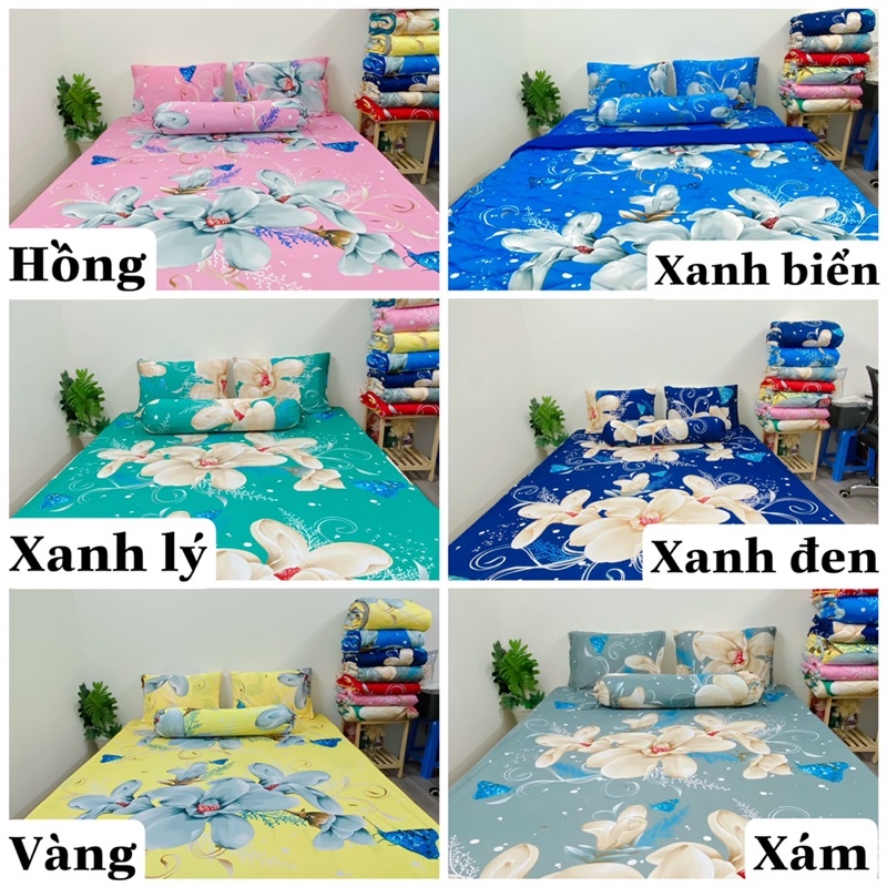 drap thun hàn quốc mẫu hoa sứ (4-5 món)