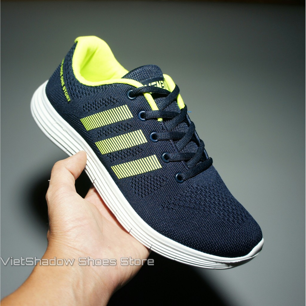 Giày thể thao nam | Sneaker nam thương hiệu Venbu màu xanh - Mã SP: 25-xanh