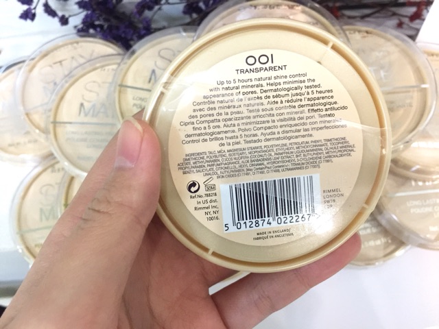 Phấn Phủ Rimmel Stay Matte (hàng lỗi vận chuyển) | BigBuy360 - bigbuy360.vn