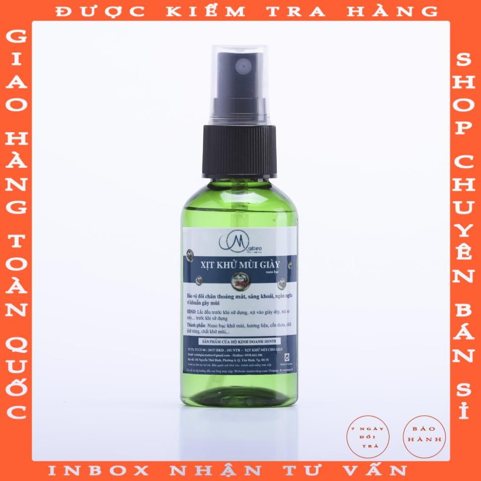 Xịt khử mùi giày MOATTEO hương Juna 50ml - 75ml - 150ml - vuqashop