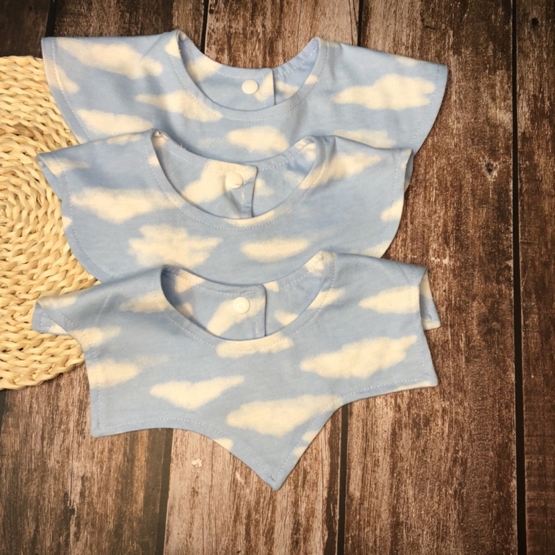 Yếm cotton kiểu cho bé