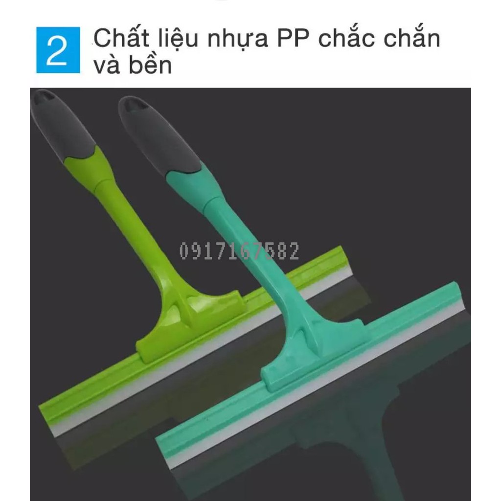 Cây gạt lau kính chữ T cán cao su siêu bền và chắc chắn