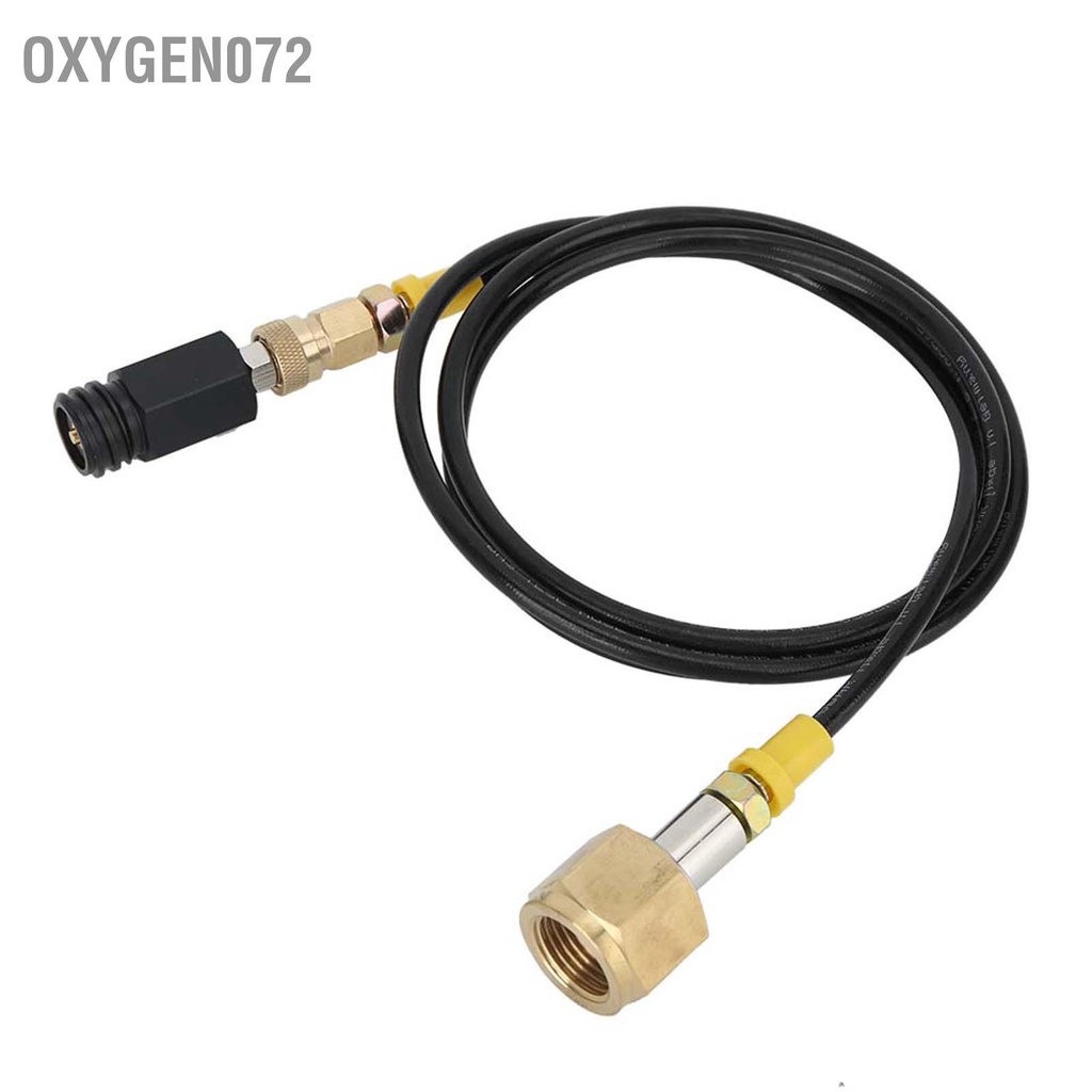 Oxygen072 1.5m G1/2-14 CGA320 CO2 Tank Adapter Soda Hose Kit Accessories for SodaStream